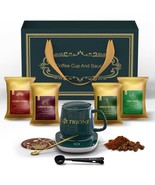TRIONI Coffee Gift Basket - Self Heating Coffee Mug, 4 Coffee Packets, B... - $22.97