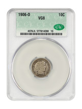 1906-O 10C CACG VG08 - £40.48 GBP
