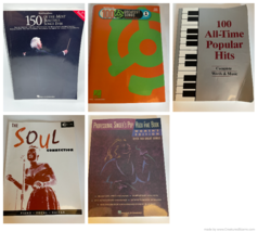 Music Vocal/Guitar/Piano Song Book Lot of   Classics Soul Rock VH1 Greatest Hits - £18.97 GBP