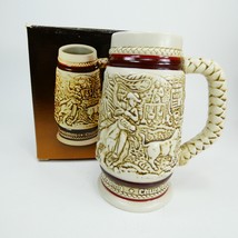 Vintage Avon Western Roundup 1983 Ceramic Beer Stein Mug Hand Made Brazil ZFHVS - $6.00
