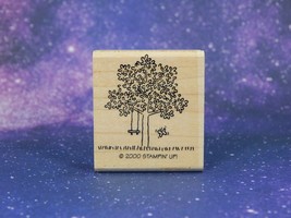Fall / Autumn Tree, Wood Mounted Rubber Stamp, Stampin&#39; Up! Euc! - £4.54 GBP