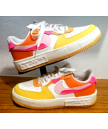 Nike Air Force 1 Fontanka Summit White/Hyper Pink/Solar Flare Men size 11.5 W 13 - $89.99