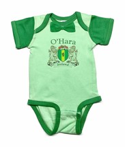 O&#39;Hara Irish Coat of Arms Baby Bowtie Onesie - 12 Months - £19.89 GBP