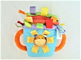 Taggies Stacking Nesting Soft Cups Tags Stack Toy Infant Baby Soft Cloth - £31.64 GBP