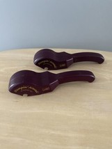 2 Stampin&#39; Around Stampin&#39; Up! Rollagraph Classic Burgundy Red Handles - £15.41 GBP