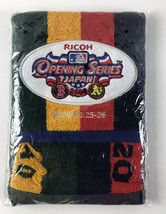 2008 Opening Series Japan Boston Red Sox Oakland A&#39;s Ricoh Towel - £11.60 GBP