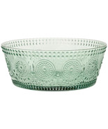 SAGE GREEN CODI GLASS BOWL LARGE 7&quot; SET OF 2 - $49.45
