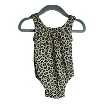 Old Navy Girl Baby Girl Brown Leopard Print One Piece Swimsuit Animal Print - £10.11 GBP