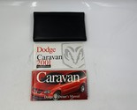 2001 Dodge Caravan Owners Manual Handbook Set with Case OEM D02B25064 - $44.99