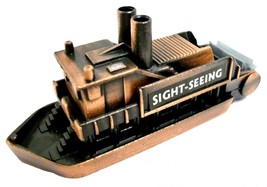 Sight-Seeing Paddle Boat Die Cast Metal Collectible Pencil Sharpener - £6.31 GBP
