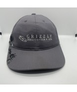 GRIZZY HELICOPTERS LTD Men’s Gray Cap Trucker Hat Embroidered Bear Adjus... - $30.89 CAD