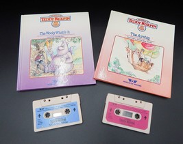 Teddy Ruxpin Worlds of Wonder Hardcover Books Cassette Tapes Birthday Airship - £11.78 GBP