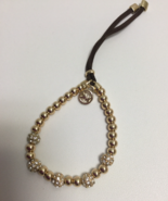 MK Brilliance Beaded Bracelet Gold  - £16.01 GBP