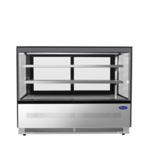 New 59″ Refrigerated Square Display Case Atosa RDCS-60 (29.5 Deep) Free Shipping - £4,635.41 GBP