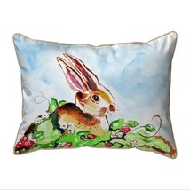 Betsy Drake Jack Rabbit Right  Indoor Outdoor Extra Large Pillow 20x24 - £63.15 GBP