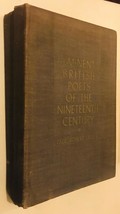 Eminent British Poets of the Nineteenth Century Volume Two:tennyson to Housman - $7.50