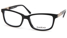 New Bebe BB5058 Gorgeous 001 Jet Eyeglasses Frame 53-15-135 B40mm - £58.76 GBP