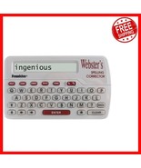 Portable Webster&#39;s Spelling Corrector: Easy-to-Read LCD &amp; QWERTY Keyboard - $67.48 CAD