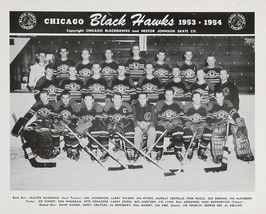 1953-54 CHICAGO BLACK HAWKS 8X10 PHOTO  PICTURE NHL HOCKEY BLACKHAWKS - $4.94
