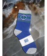 Janie and Jack Fair Isle Ankle Crew Sock Blue Size 6-8 Boy&#39;s NEW - €5,38 EUR