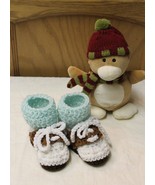 Handmade Baby Booties - Saddle Shoes - Choice of Shoe and Sock Colors - ... - £11.99 GBP