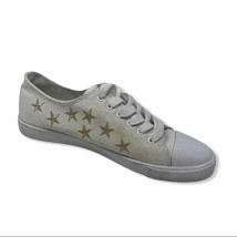 American Eagle white canvas sneaker stars size 9 - £12.91 GBP