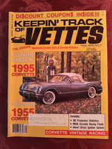 KEEPIN TRACK of Vettes Corvette Magazine February 1987 Pennant Blue 1955 - $14.40