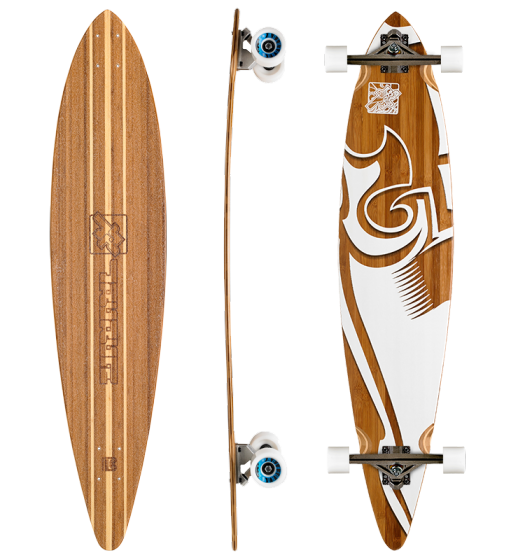 Surf Pin Tail Trurute Longboard (Deck Only) - $90.00