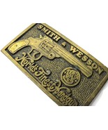 Smith &amp; Wesson World&#39;s Finest Handgun Belt Buckle - £58.03 GBP