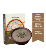 Signature Market 3x Rustic Herbed Mushroom Soup – Hearty, Ready-to-Serve... - $66.26 CAD