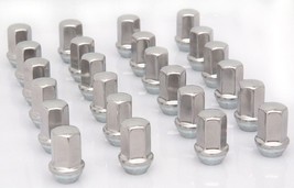 New Set Of 24 GM Chevy Suburban Factory Polished 14x1.5 Lug Nuts 9596070 - $68.26