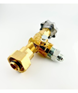 ME449 ME458 1-5/8&quot; UNF LIQUID PROPANE EVACUATION VALVE - $234.97 CAD