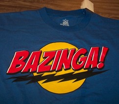 The Big Bang Theory Bazinga T-Shirt Large New w/ Tag - £15.65 GBP