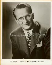 Paul WESTON Columbia RECORDS ORG 1953 Publicity PHOTO - $14.99