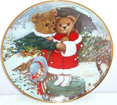  Teddy Bear Fur-ever Yours Collector Plate Franklin Mint COA Museum Pat Brooks - $49.95