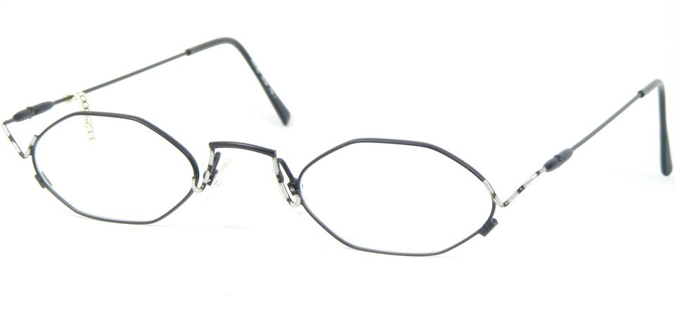 Vintage Augentraum 906 1 MATT BLACK /SILVER /GOLD SAND EYEGLASSES 44-22-... - $50.04
