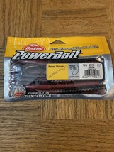 Berkley PowerBait PBBPW10-RS 10&quot; Power Worm Red Shad-1pk of 8pcs-New-SHIP N24HRS - £14.66 GBP