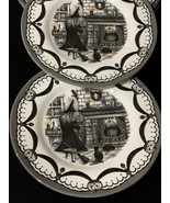 Royal Stafford Haunted Home TWO (2) Salad Plates - New Release 2024 - HTF - $1,522.83 MXN