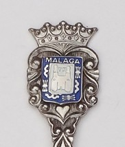 Collector Souvenir Spoon Spain Málaga TM Castle Costa del Sol - £11.74 GBP