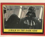 Vintage Star Wars Return of the Jedi trading card #53 Walk On The Dark side - $2.97