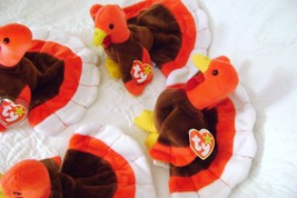 Ty Genuine Gobbles the Turkey Beanie Babies for Thanksgiving - £19.65 GBP