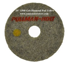 20&quot; Diamond Set 1500 &amp; 3000 Grit Dry Polishing Pad Concrete, Terrazzo Fl... - £139.41 GBP