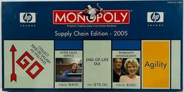 Vintage Monopoly HP Invent Supply Chain 2005 Edition Board Game New Sealed - $97.71 CAD