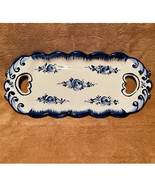 Vintage R.C &amp; CAL Portugal Porcelain Vanity Dish, Hand Painted, Signed, ... - $28.43 CAD