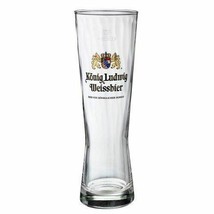 Konig Ludwig Weissbier 0.5L Tall Glass Kaltenberg Germany - £19.31 GBP