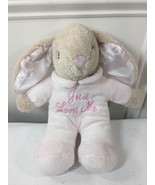 Dan Dee Jesus Loves Me talking Pink Bunny Rabbit Plush Stuffed Animal Ea... - €35,83 EUR