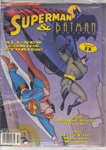 SUPERMAN &amp; BATMAN Magazine #1 (1993) still sealed in bag VG+ - £7.94 GBP