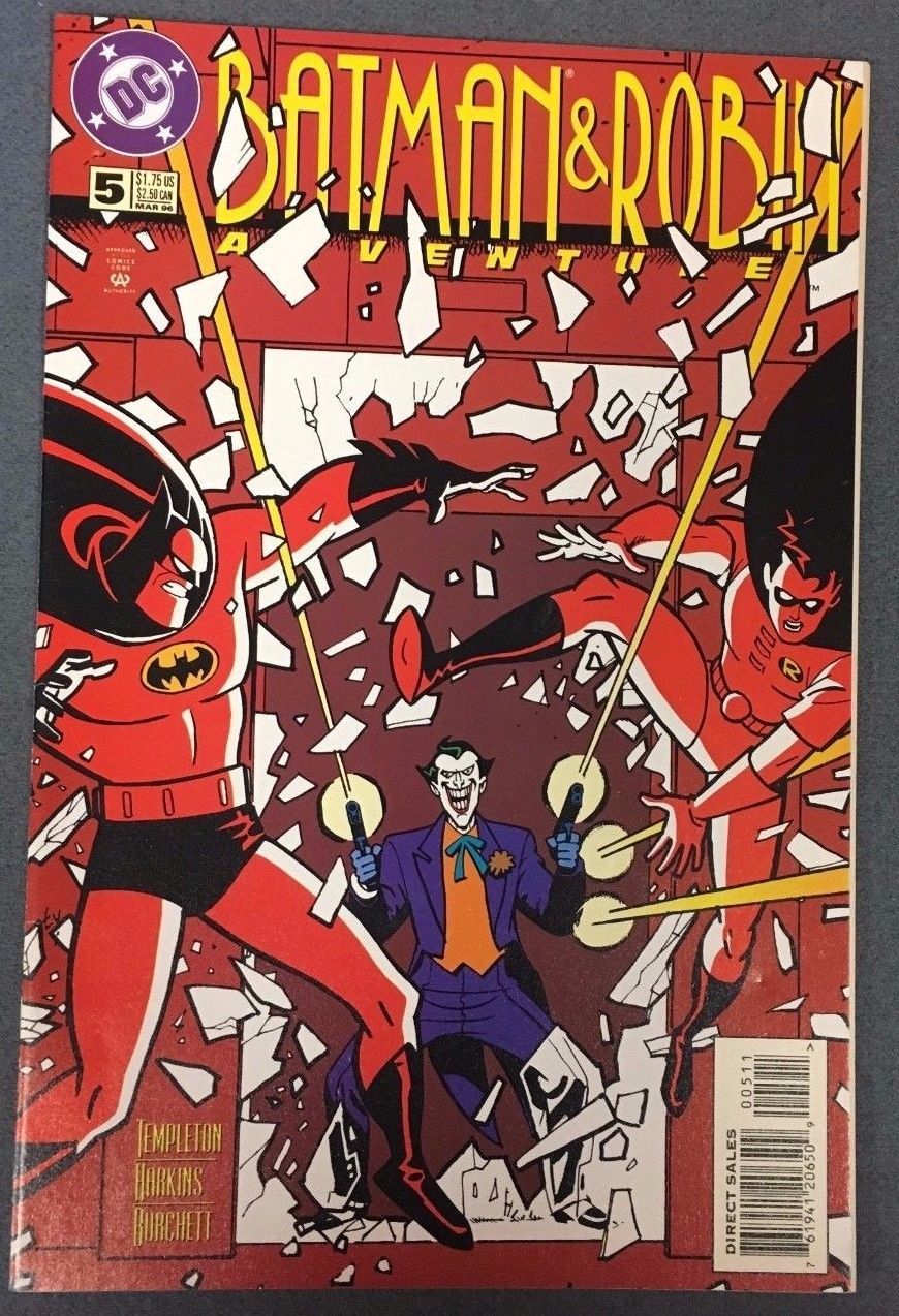 Primary image for BATMAN & ROBIN ADVENTURES #5 (1996) DC Comics Joker VERY FINE