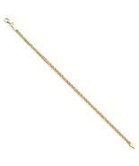 Genuine 14k Yellow Gold Thin Watch-Link 7.25&quot; Women&#39;s Bracelet - $604.00