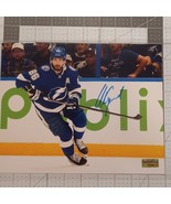 Nikita Kucherov Autographed Auto signed 8x10 photo NHL Tampa Bay Lightni... - $1,579.89 MXN